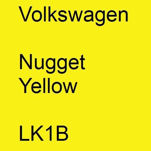 Volkswagen, Nugget Yellow, LK1B.